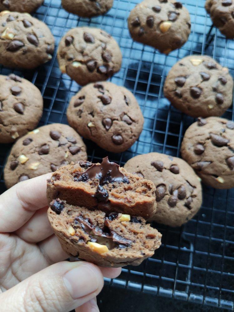 秒杀趣多多❗️巧克力坚果软曲奇饼干