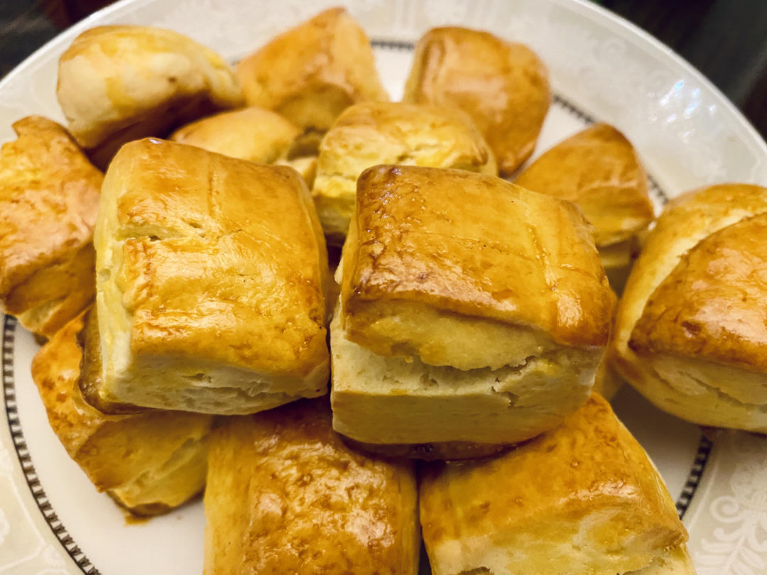 不用醒面，一次成功的葡萄干司康，好吃到爆