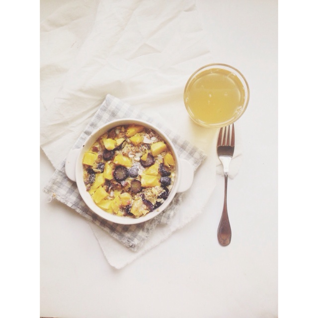Baked Oatmeal Breakfast 早餐烤燕麦