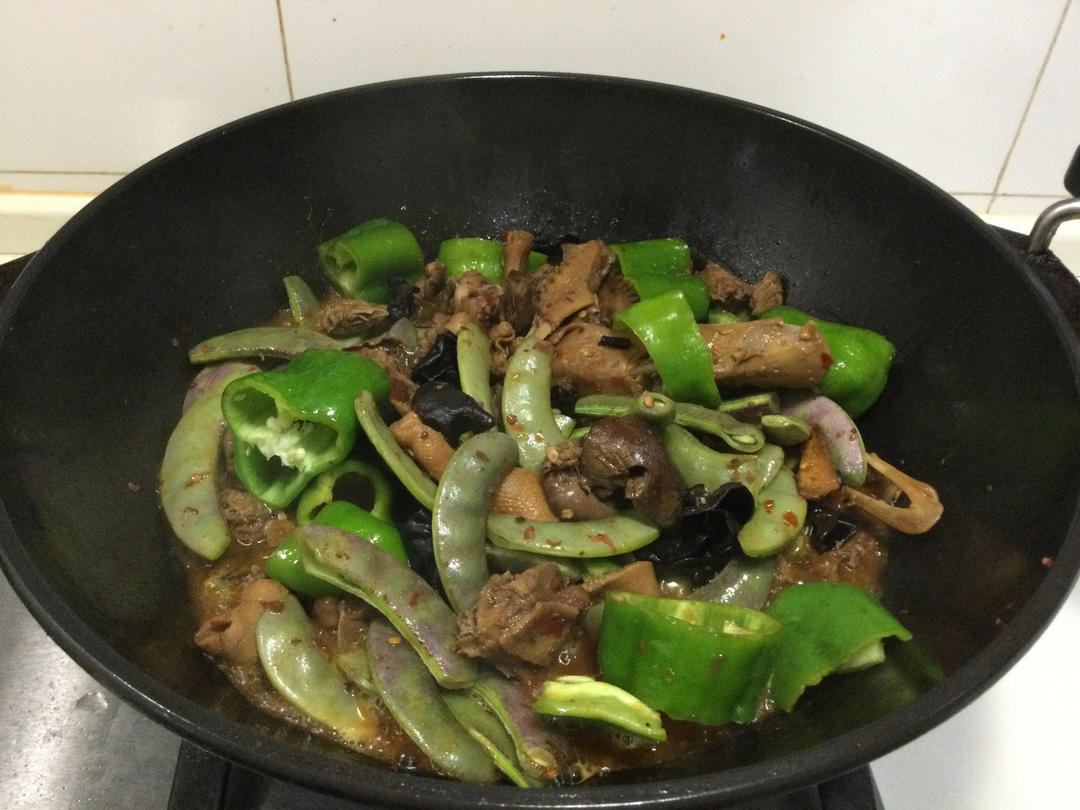 小公举秘制扁豆烧鸭