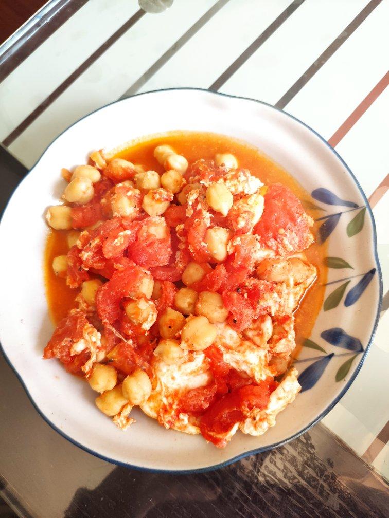 减脂鹰嘴豆炖蛋（高纤维低碳水）