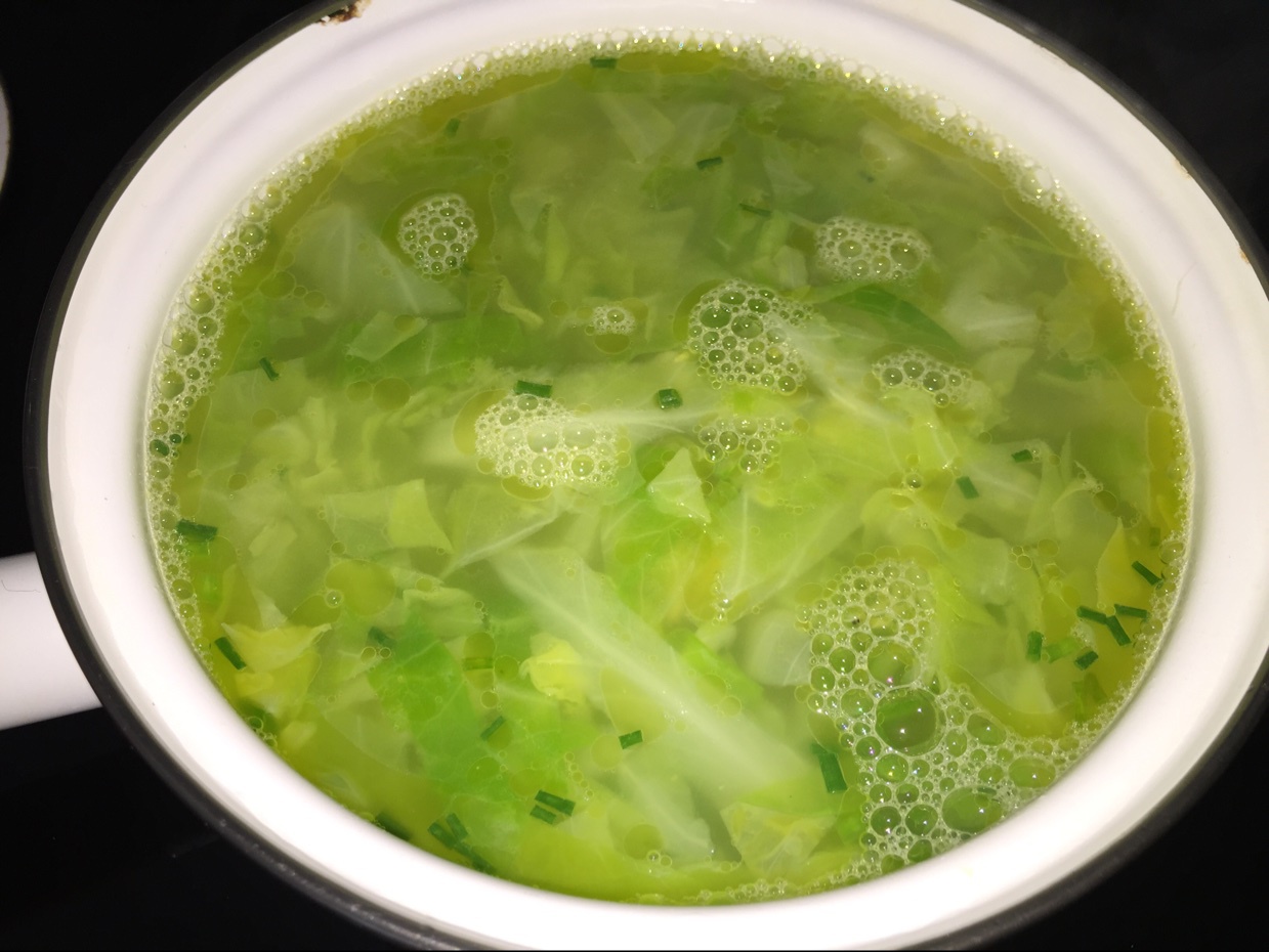 爽口包菜汤