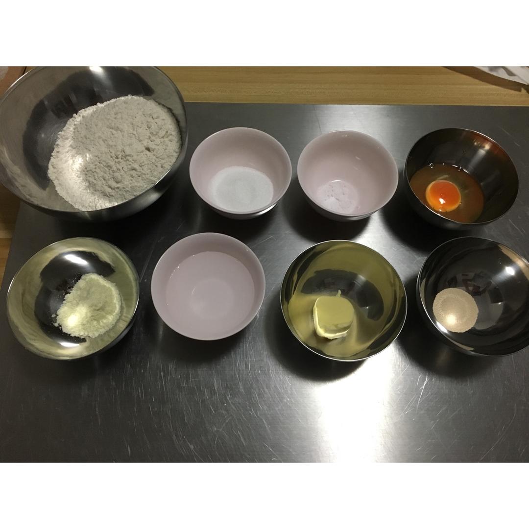 厨师机版吐司面包的制作
