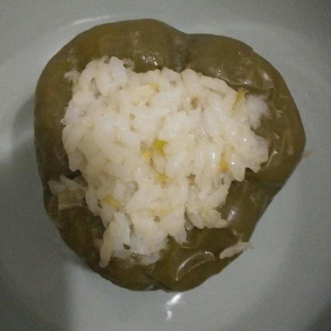 圆椒酿肉饭的做法