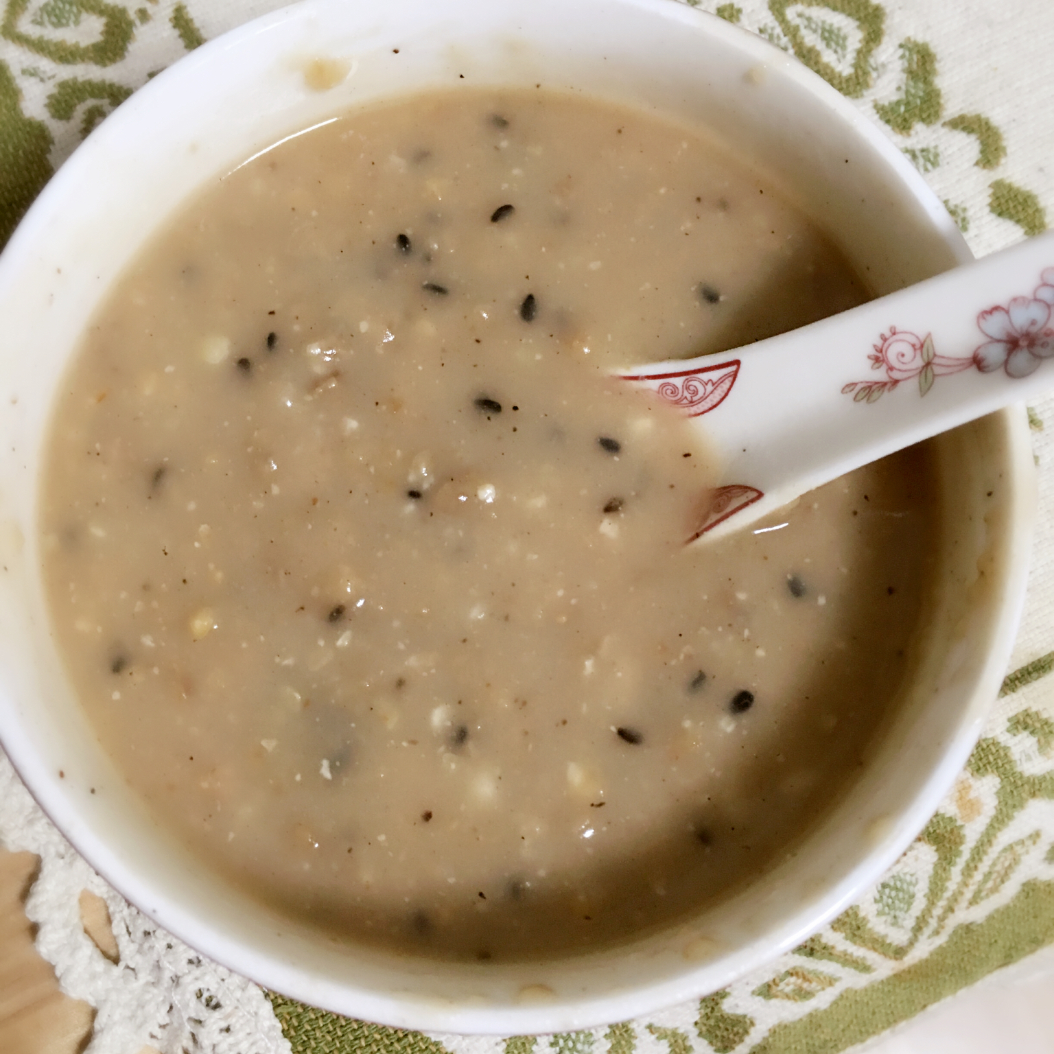 自制油茶（油炒面儿）
