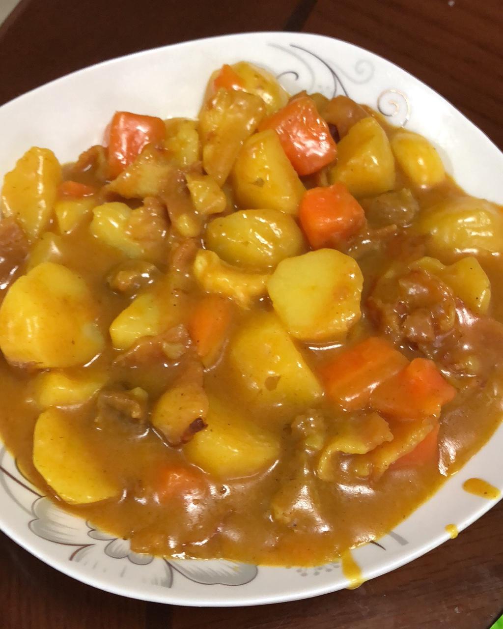 咖喱土豆鸡