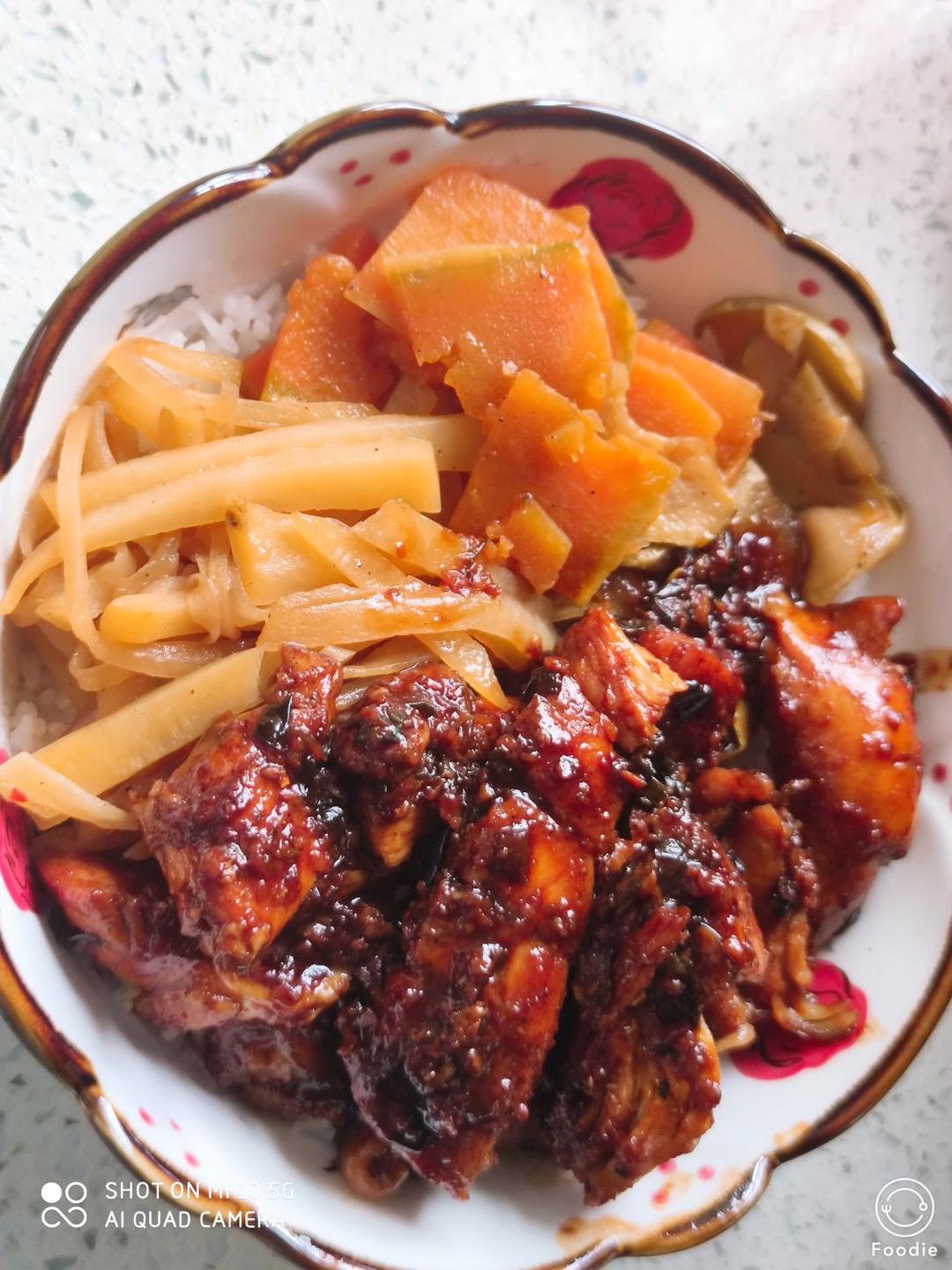 照烧鸡腿饭