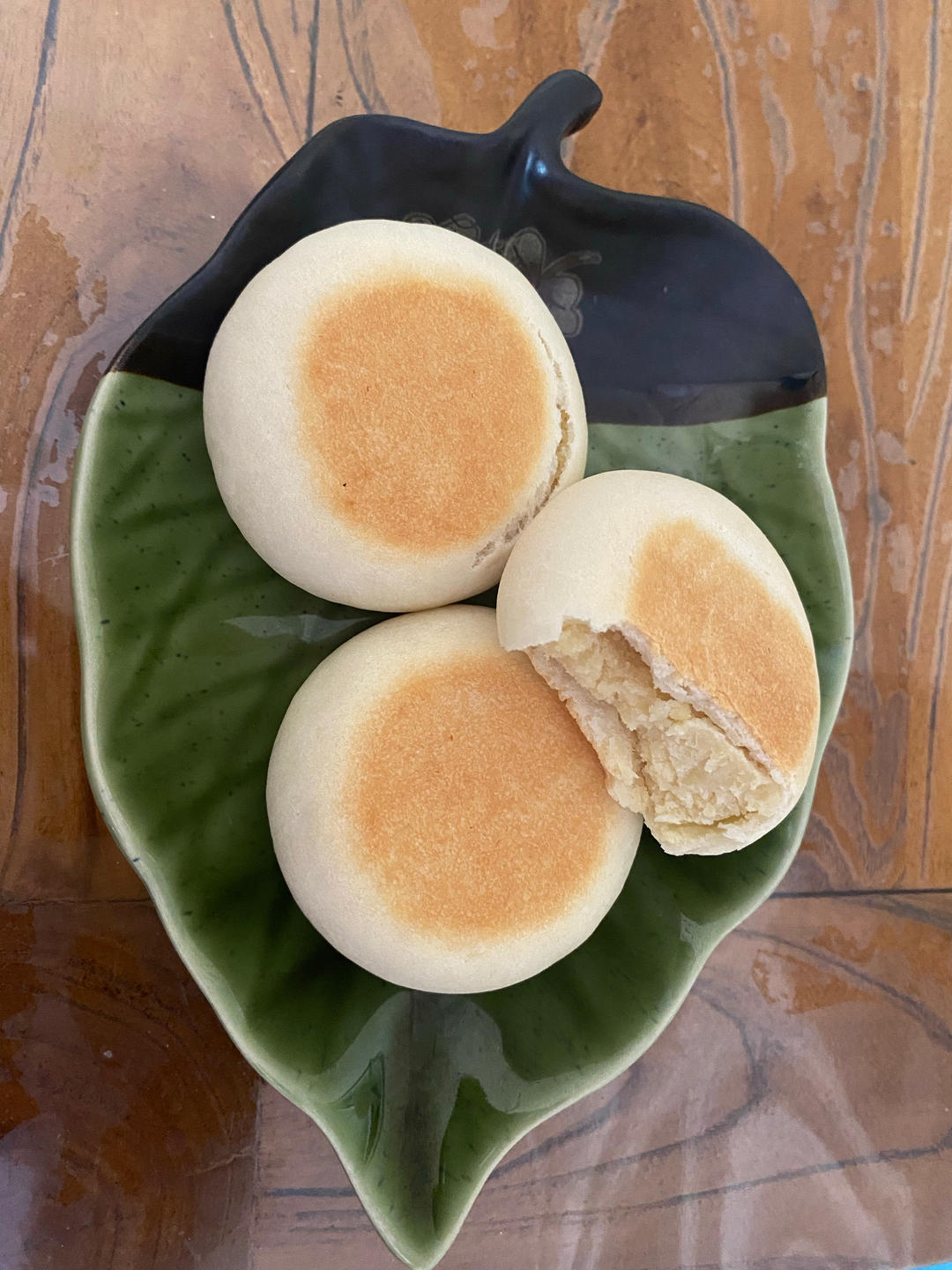 软皮绿豆饼