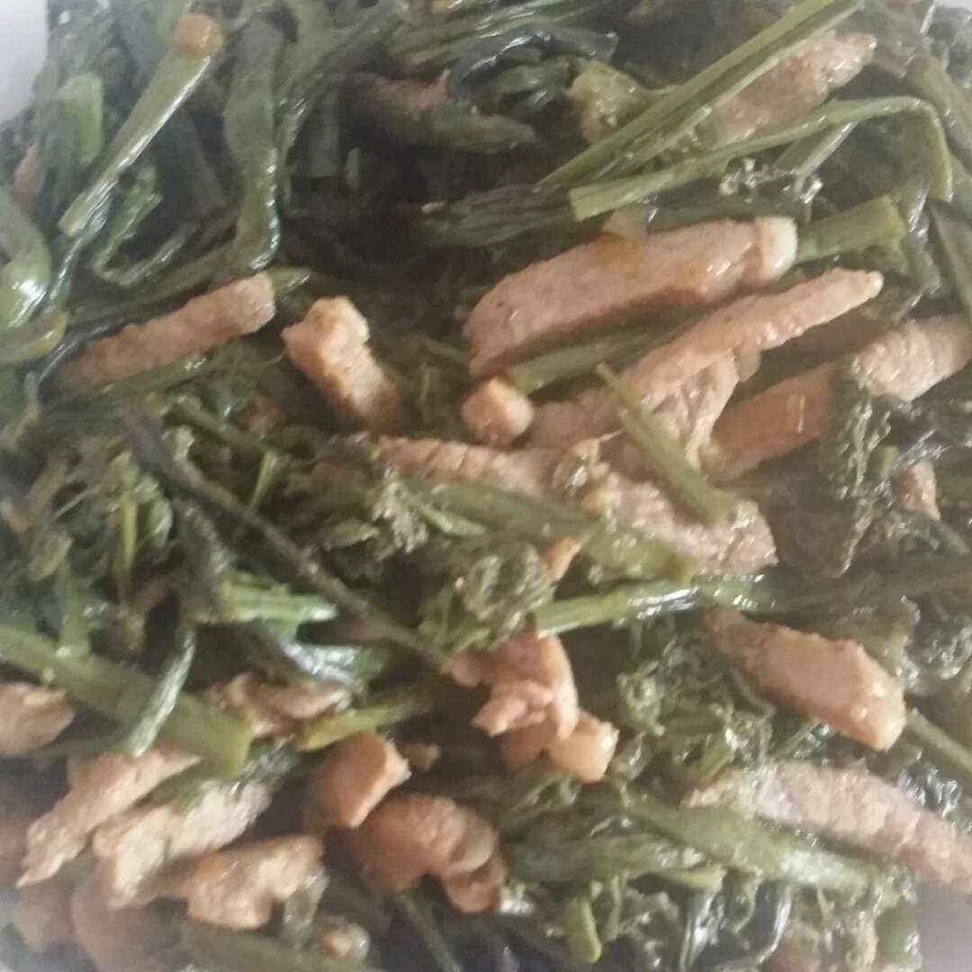 拳菜肉丝/蕨菜肉丝