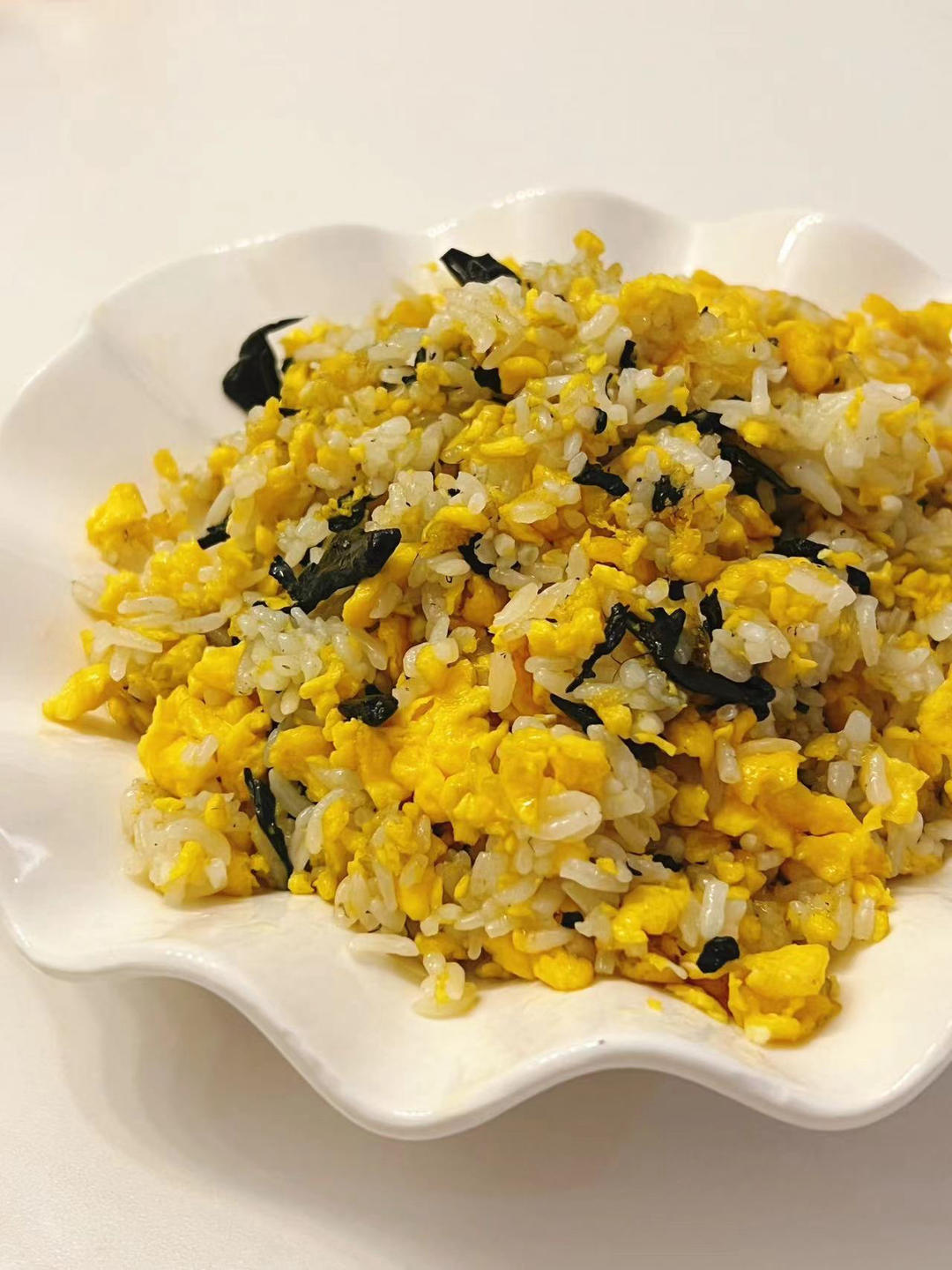 干巴菌炒饭（炒饭中的天花板）