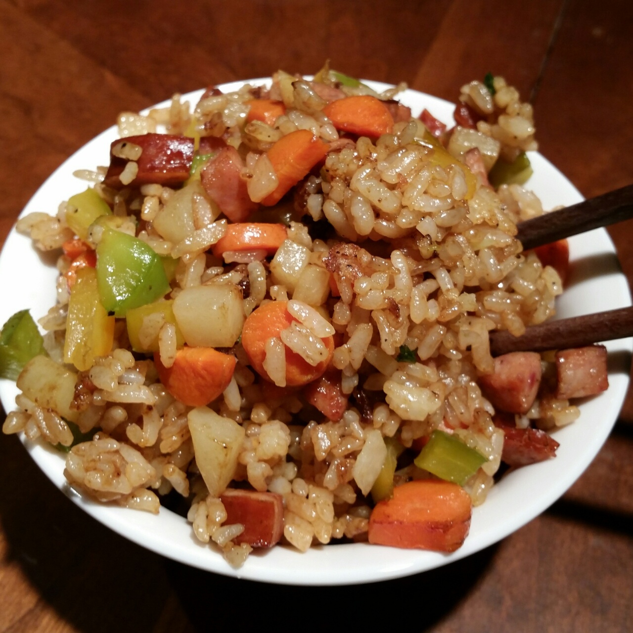 酱油炒饭