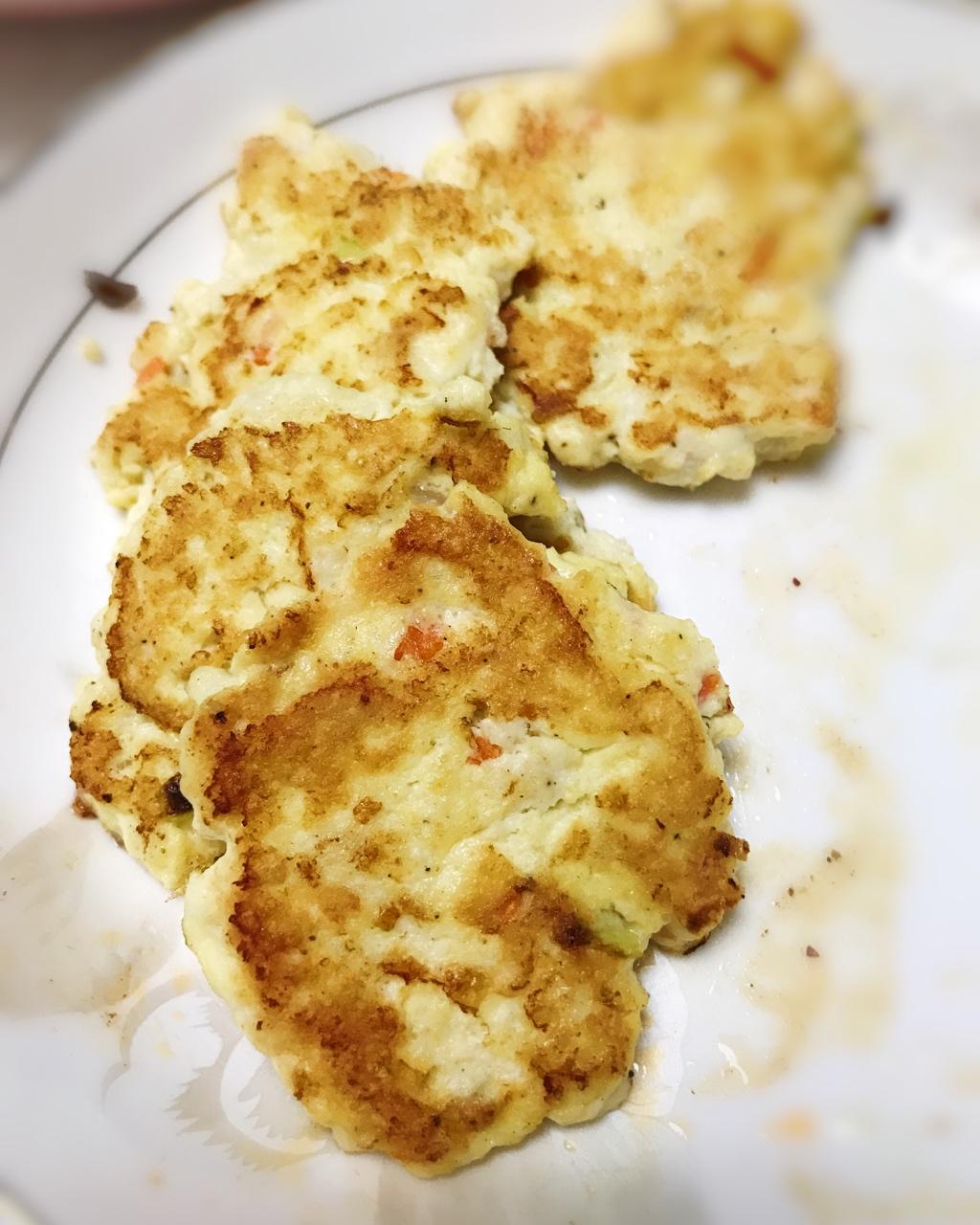 修氏小兎做的无油鸡肉豆腐饼