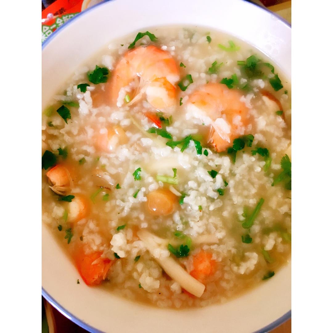 秘制鲜虾粥