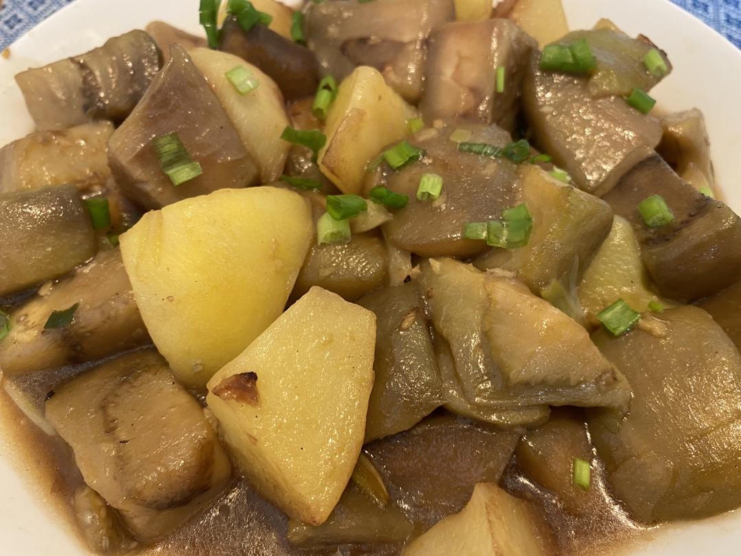土豆烧茄子