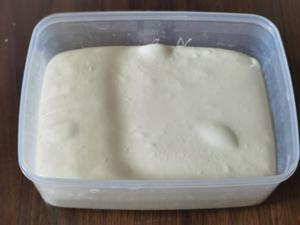 天然酵母山形白吐司—鲁邦种的做法 步骤6
