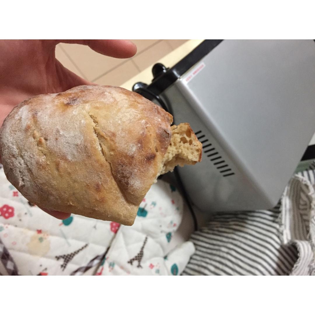 无糖无油健康全麦面包---免揉