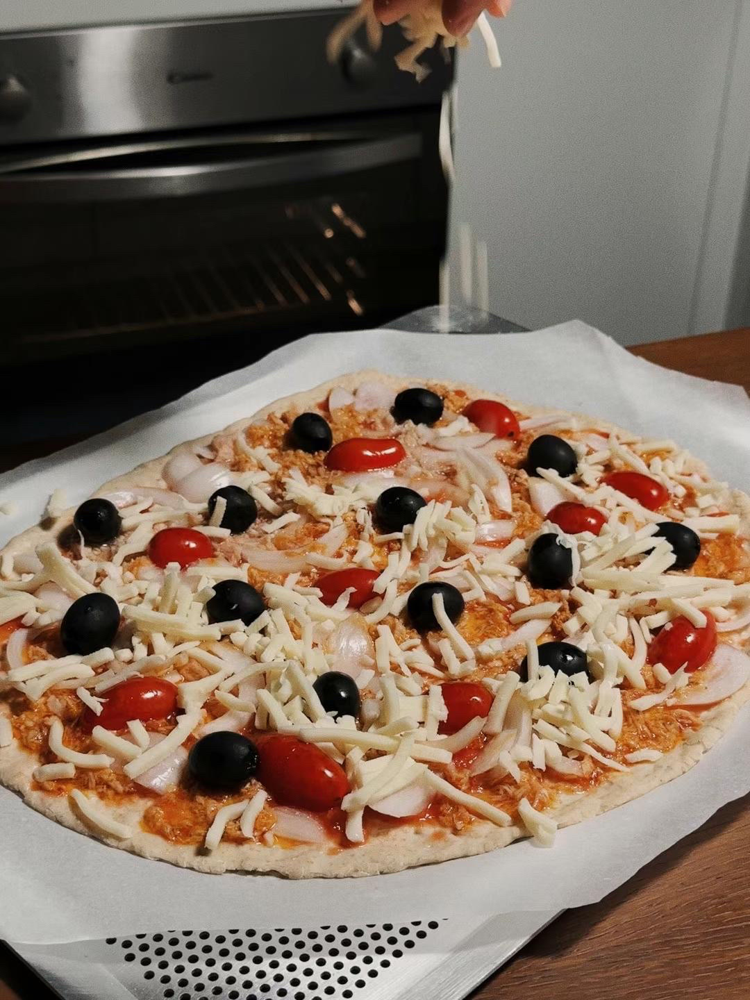 烤箱版的披萨🍕