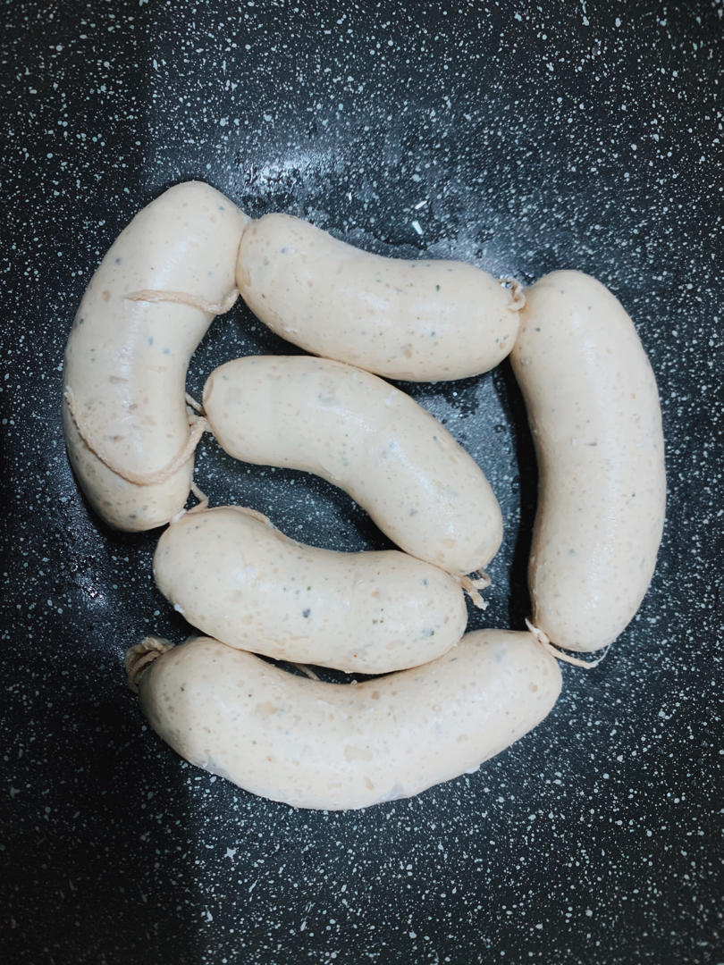 馋哭隔壁小孩自制无添加黑椒玉米鸡肉脆皮肠
