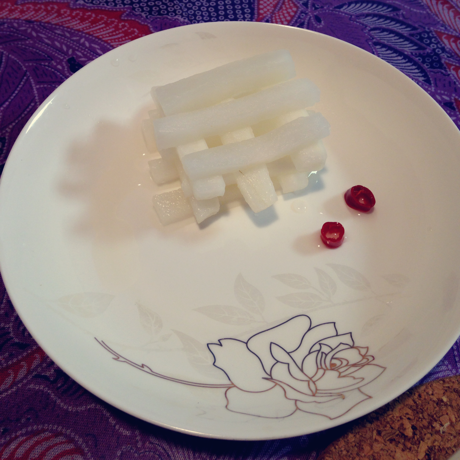 酸甜脆爽腌萝卜