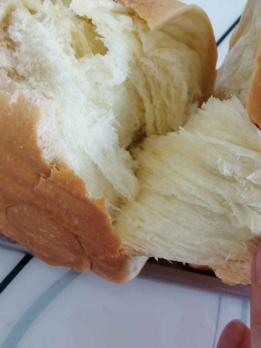 纯奶手撕吐司的做法 步骤1