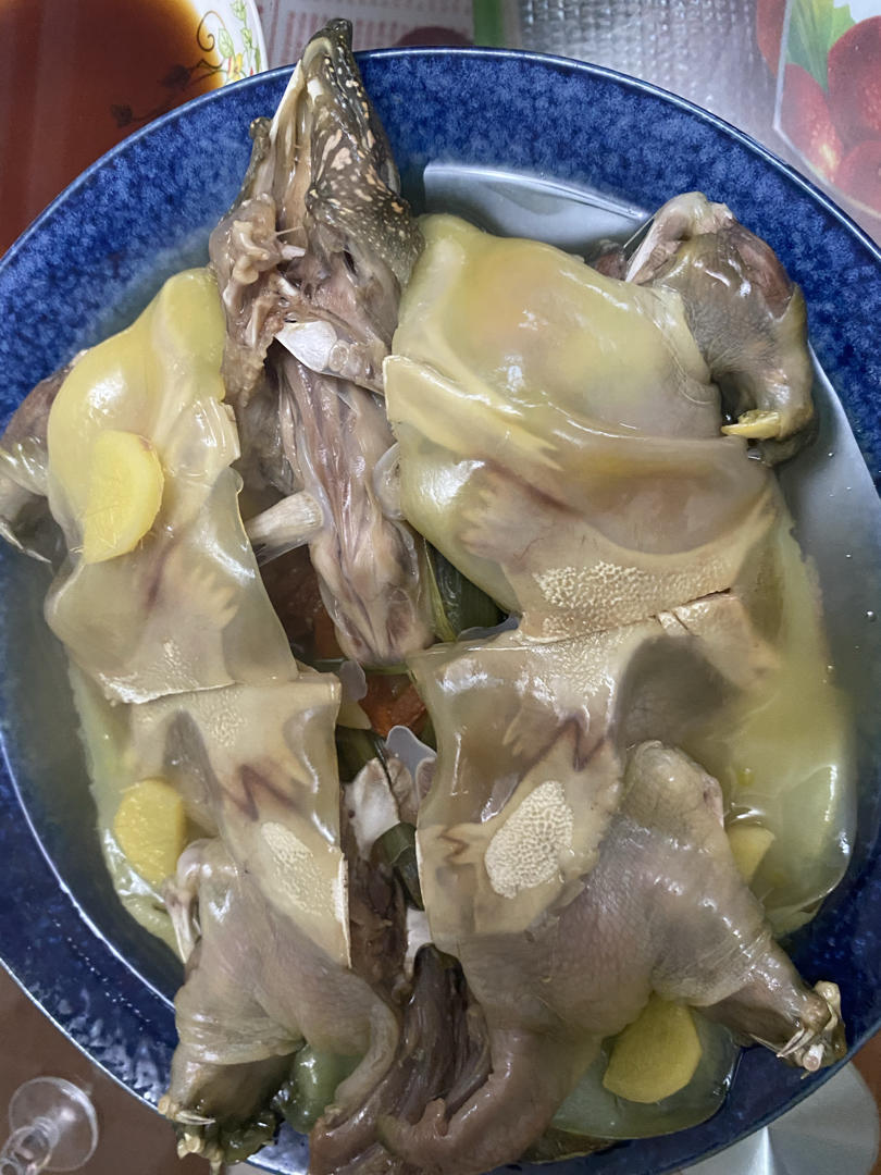 aiwa季做的清蒸甲鱼