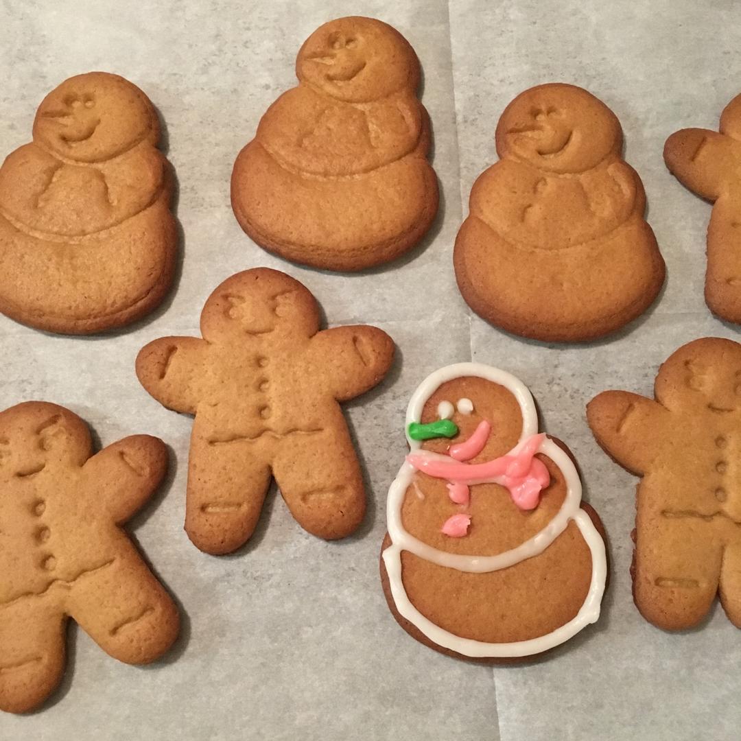 【圣诞】法式姜饼人饼干~姜糖饼干