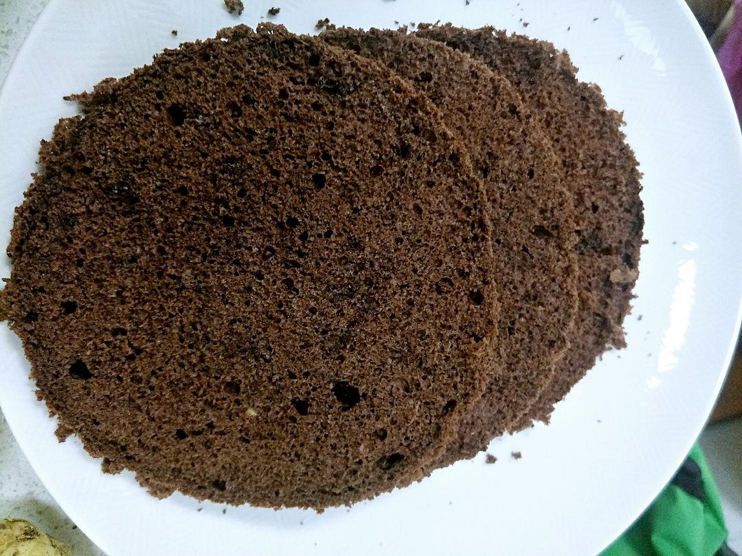 6寸戚风提拉米苏，美的10L小烤箱版
