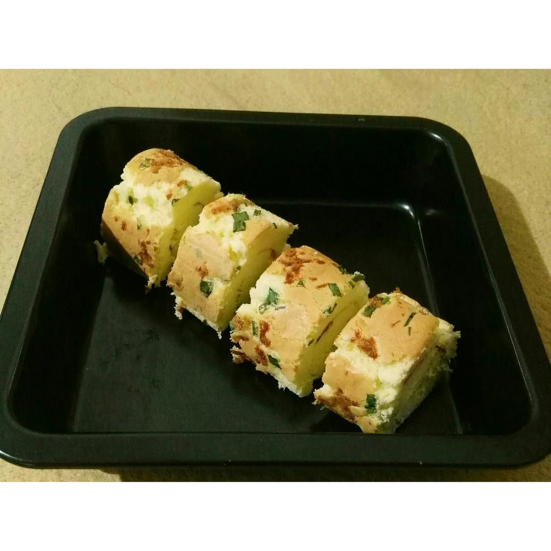 香葱肉松蛋糕卷