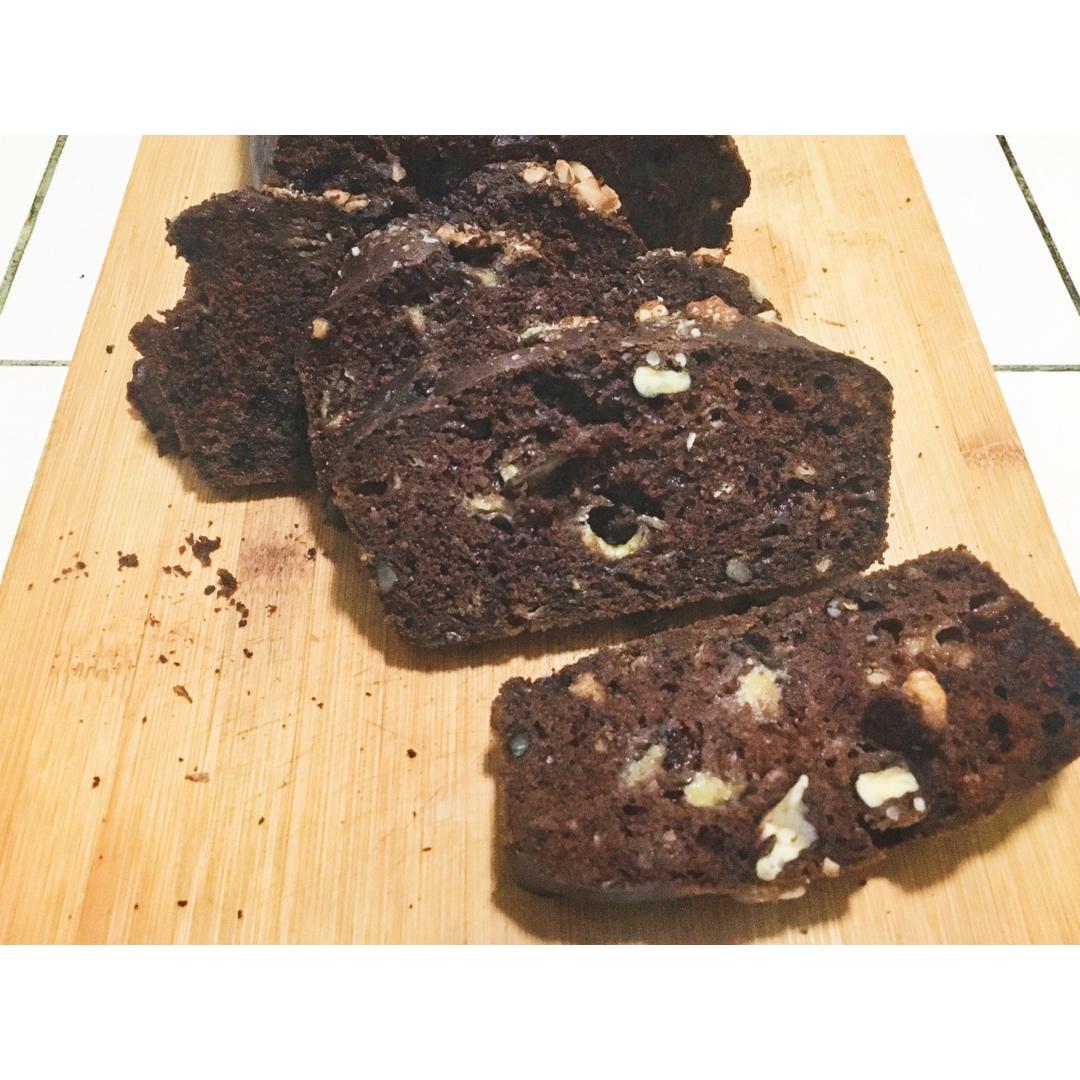 可能是最好吃的香蕉巧克力蛋糕