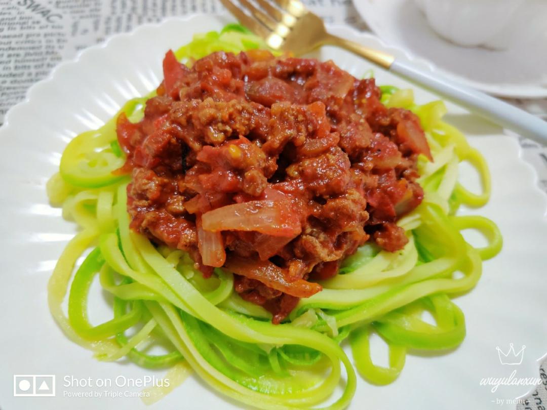 Zoodles 西葫芦面条的多种做法