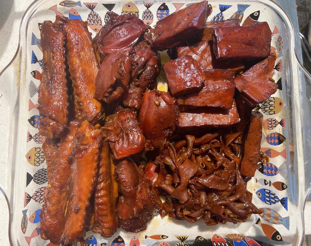 卤鸭翅&鸭胗&鸭肠&卤一切喜欢的😋