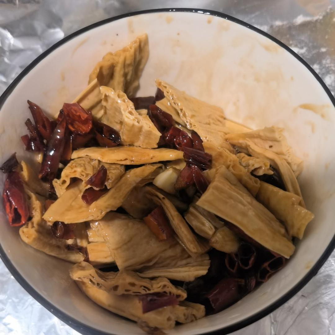 凉拌腐竹