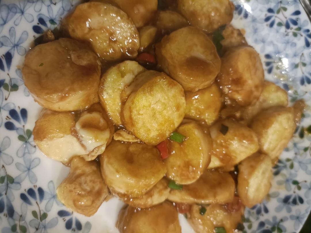 红烧日本豆腐的做法