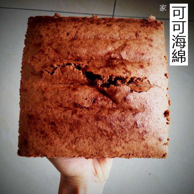 巧克力海绵蛋糕