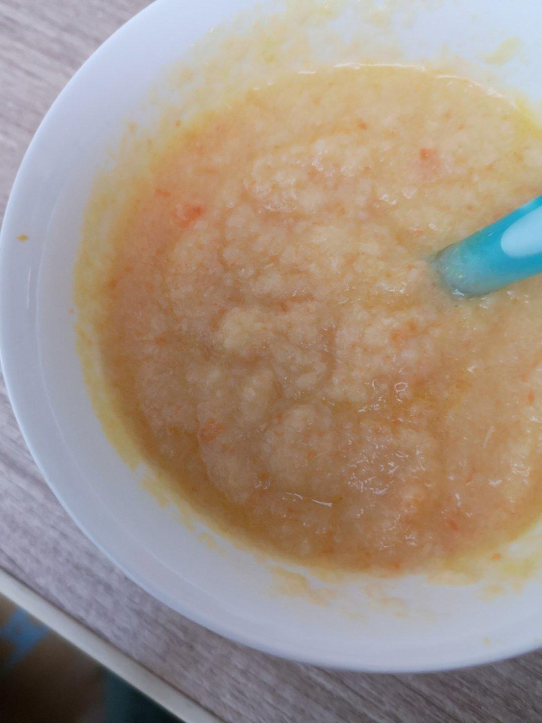 宝宝辅食三文鱼胡萝卜土豆泥