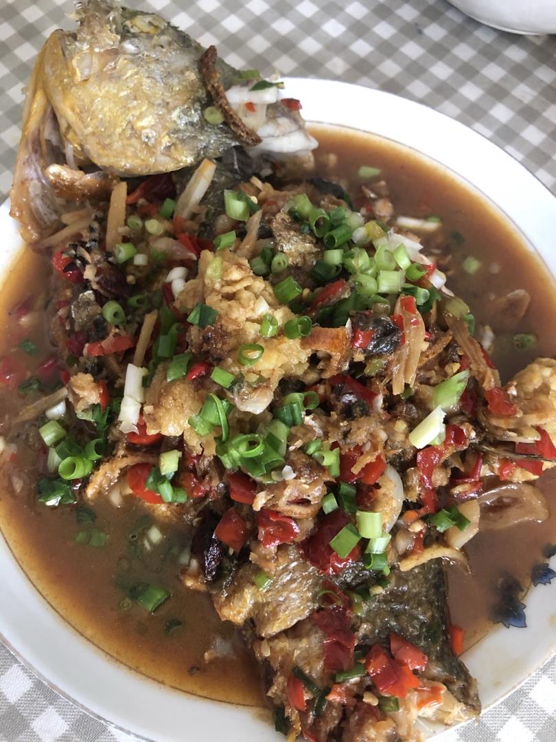 糖醋大黄鱼（任何鱼）-煎鱼不破皮秘诀