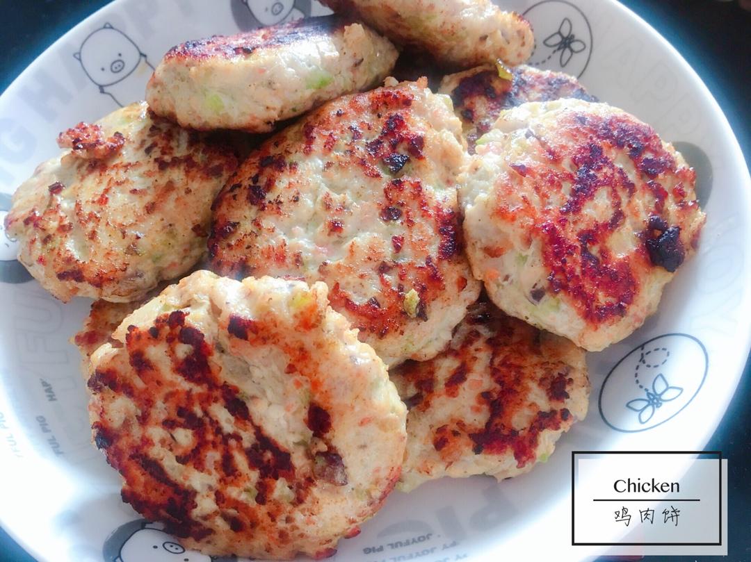 健身必备-鸡胸饼