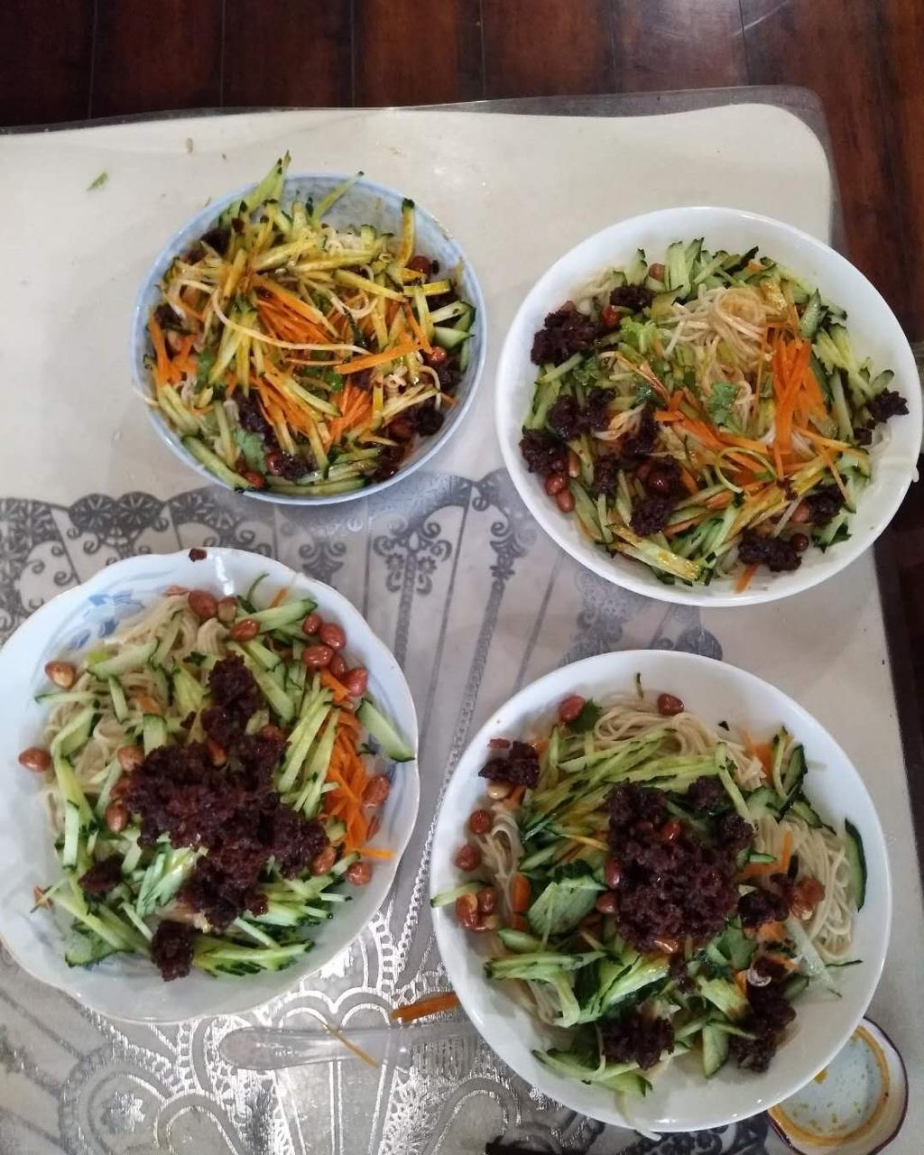 夏日快手凉拌面