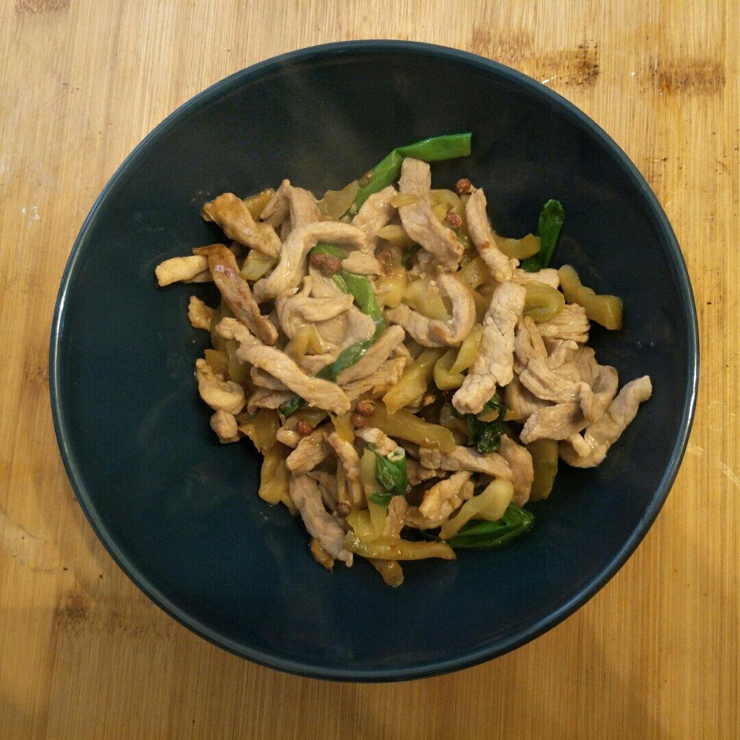 榨菜肉丝