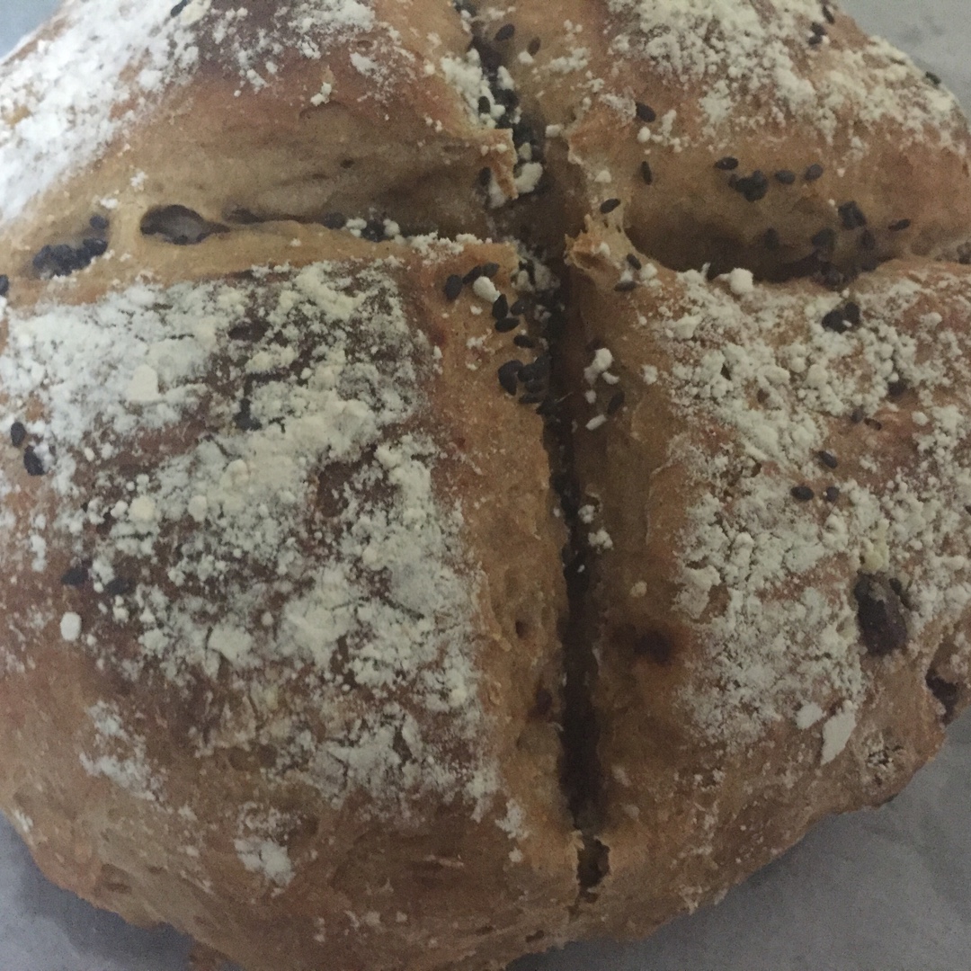 全麦苏打面包丨健康·烘焙