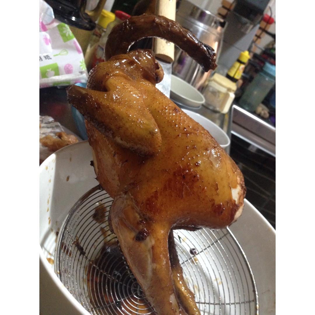 脆皮蜜汁烤鸡