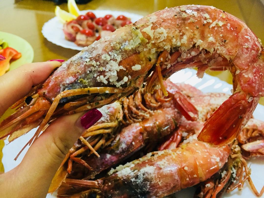 盐烤大虾
