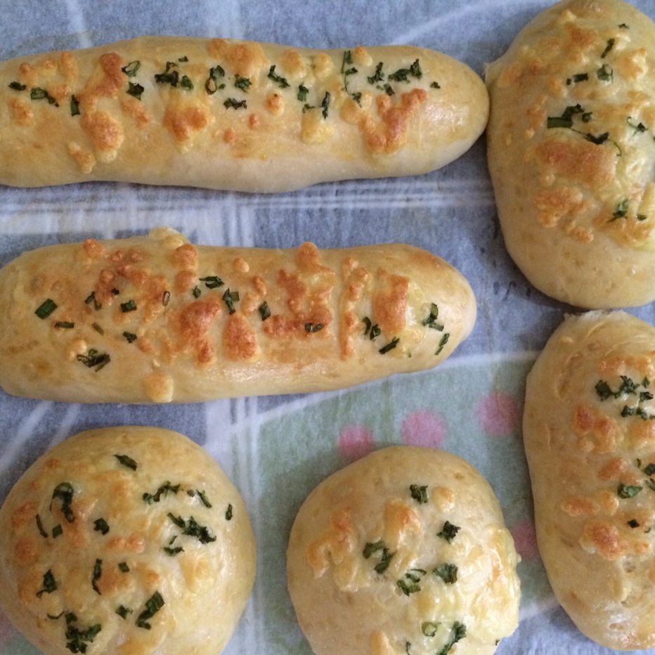 香葱芝士面包条