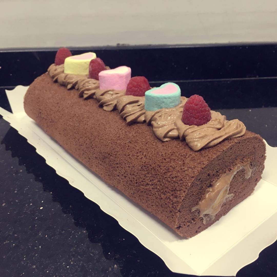 双重巧克力浓郁卷/香香香香···香喷喷的巧克力卷~/烘焙视频蛋糕篇10「中卷」