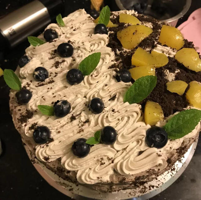 不消泡的巧克力戚风