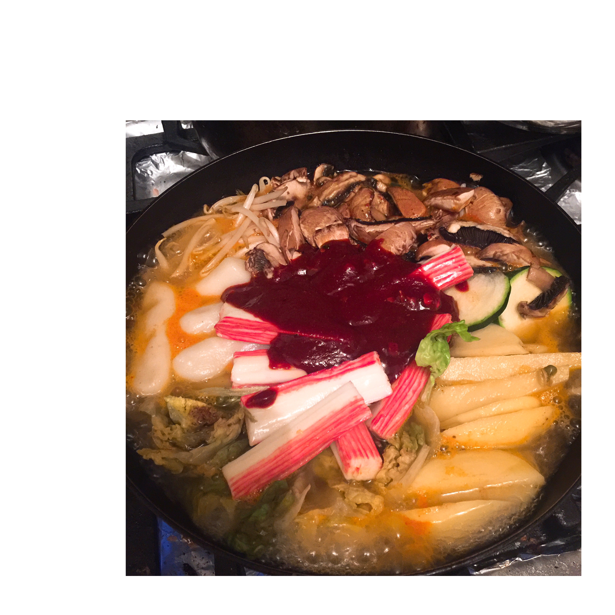 韩国部队锅拉面锅（超好吃）