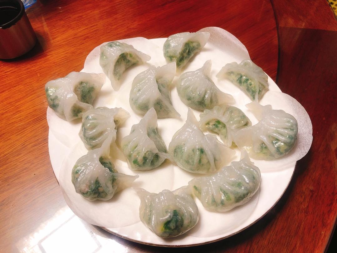 罗璺123做的水晶饺