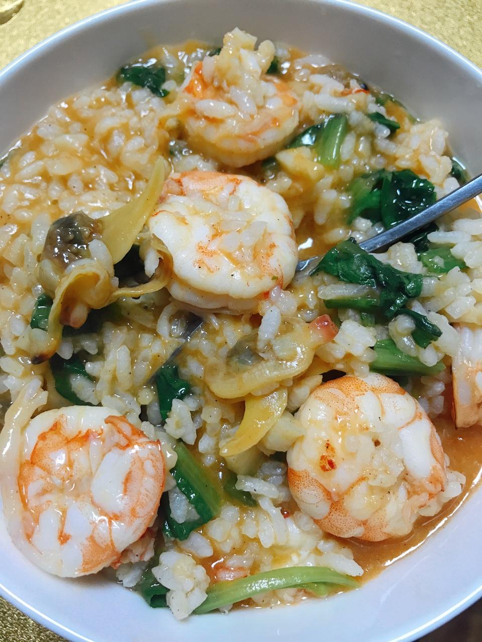 虾泡饭