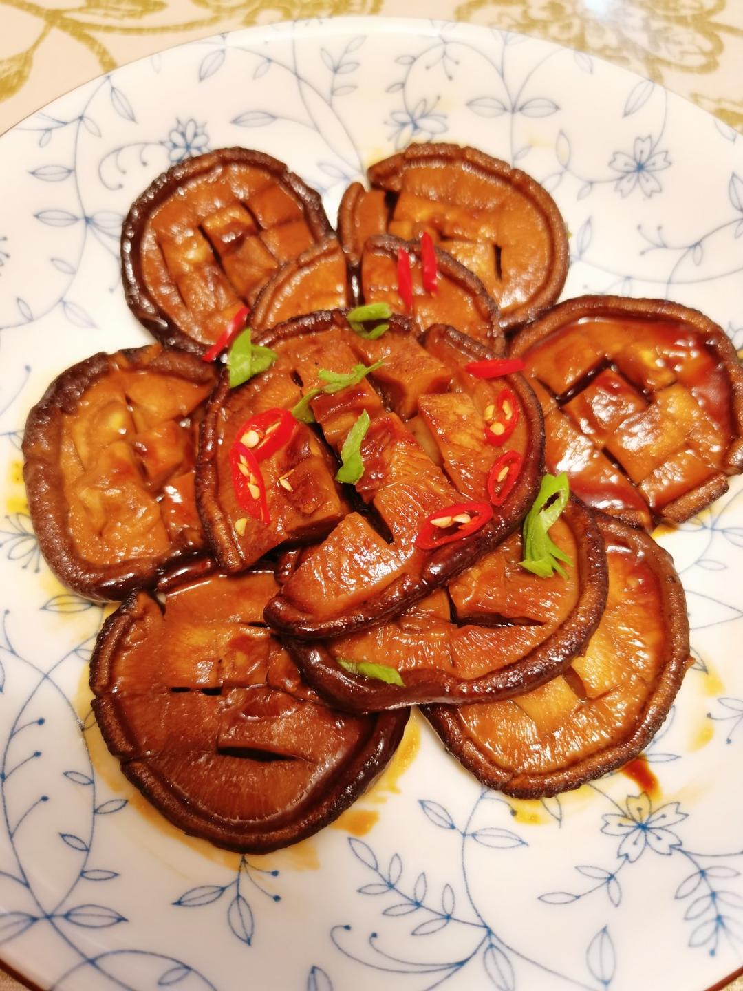 超下饭香菇素鲍鱼