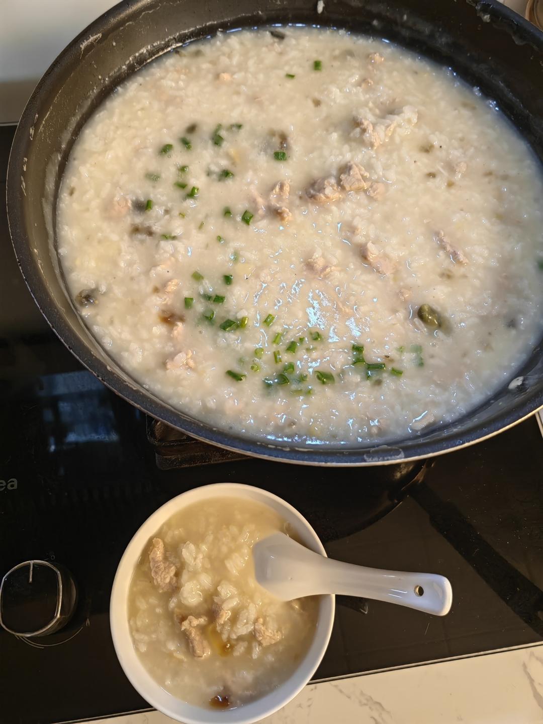 跟大徐学做皮蛋瘦肉粥